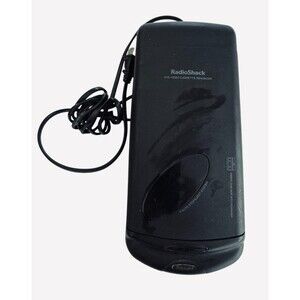 Radio Shack VHS Cassette Rewinder Model 44-1223 Black UNTESTED